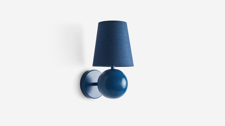 Bole Sconce in Color - Workstead - Wall Sconces - Sea - Hardwired without Dimmer - HORNE