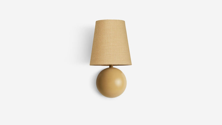 Bole Sconce in Color - Workstead - Wall Sconces - Straw - Hardwired without Dimmer - HORNE