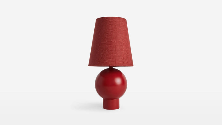 Bole Table Lamp in Color - Workstead - Lamps - Tomato - HORNE