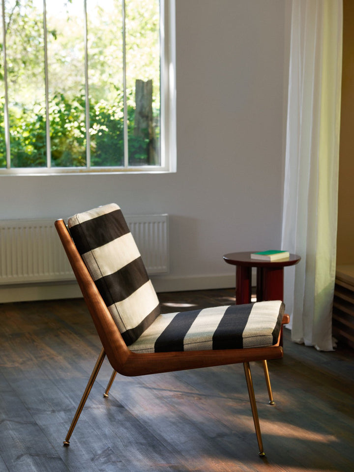 Boomerang Lounge Chair - Oiled Walnut w/ Brass - &Tradition Chairs - Sisu 0105 - HORNE