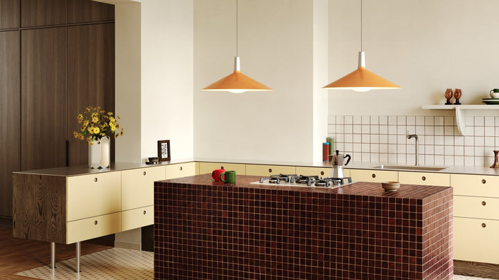Bower Pendant - Large - Tala - Ceiling Lights - Oyster White - Oval II - HORNE