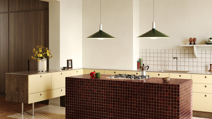 Bower Pendant - Large - Tala - Ceiling Lights - Oyster White - Oval II - HORNE