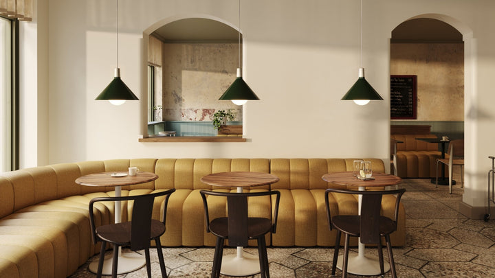 Bower Pendant - Medium - Tala - Ceiling Lights - Oyster White - Sphere IV - HORNE