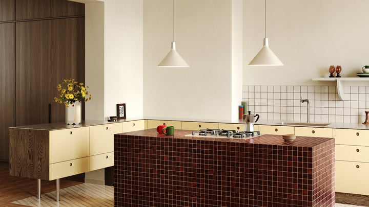 Bower Pendant - Medium - Tala - Ceiling Lights - Oyster White - Sphere IV - HORNE