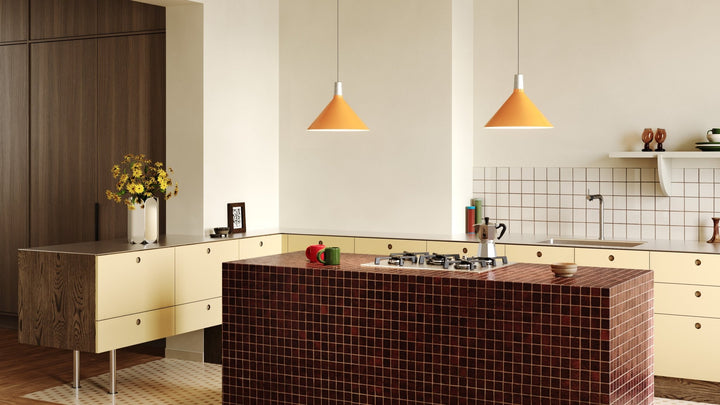 Bower Pendant - Medium - Tala - Ceiling Lights - Oyster White - Sphere IV - HORNE