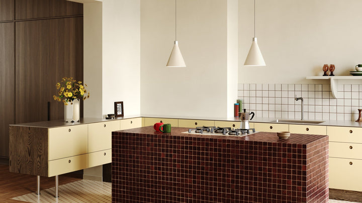 Bower Pendant - Small - Tala - Ceiling Lights - Oyster White - Sphere III - HORNE