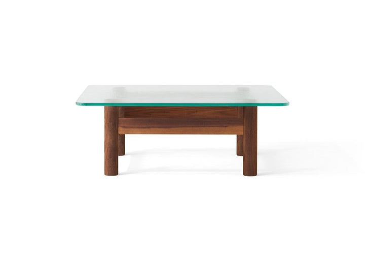 Brasilia Lounge Table - Audo Copenhagen - Tables + Desks - Walnut - HORNE
