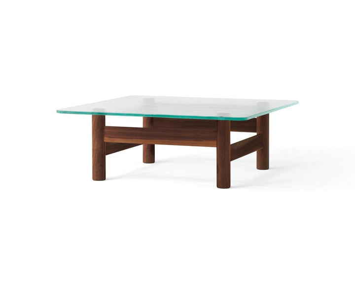 Brasilia Lounge Table - Audo Copenhagen - Tables + Desks - Walnut - HORNE