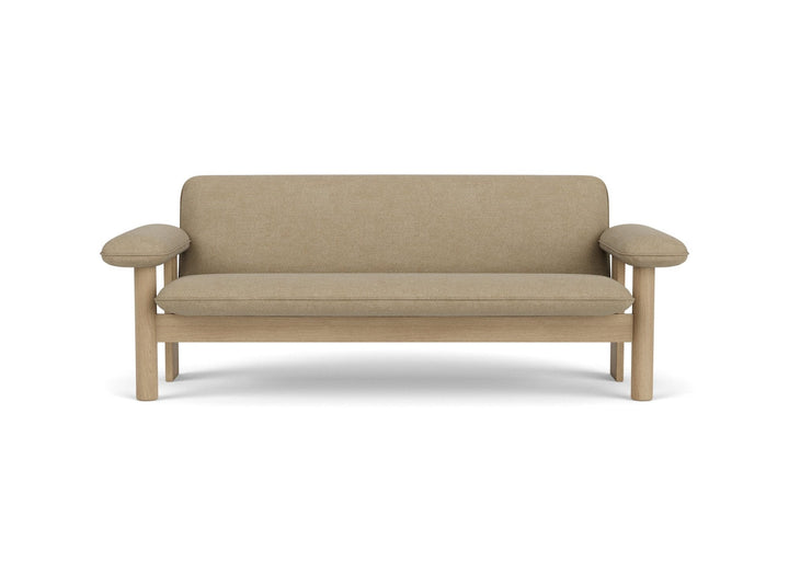 Brasilia Sofa - Textile - Audo Copenhagen - Sofas - Dark Stained Oak - Baru 0450 - HORNE