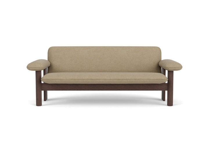 Brasilia Sofa - Textile - Audo Copenhagen - Sofas - Dark Stained Oak - Baru 0450 - HORNE