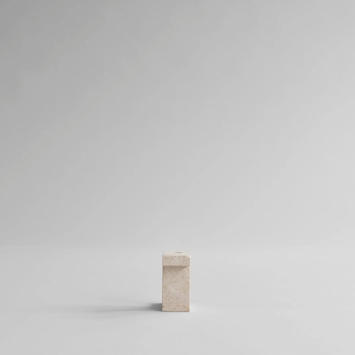 Brick Candle Holder - 101 Copenhagen Candle Holders - Calacatta - Tall - HORNE