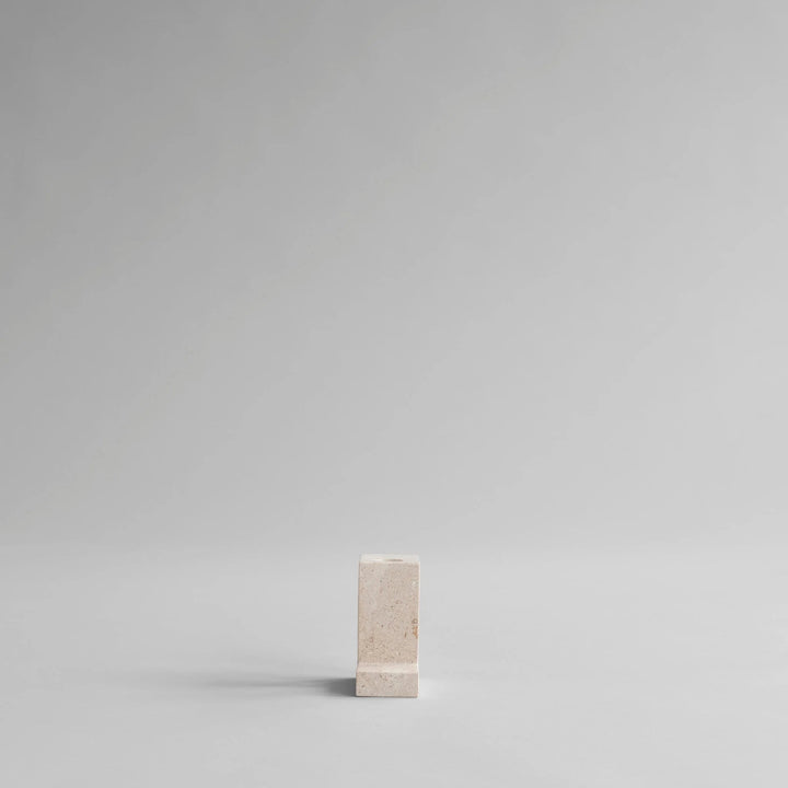 Brick Candle Holder - 101 Copenhagen Candle Holders - Calacatta - Tall - HORNE