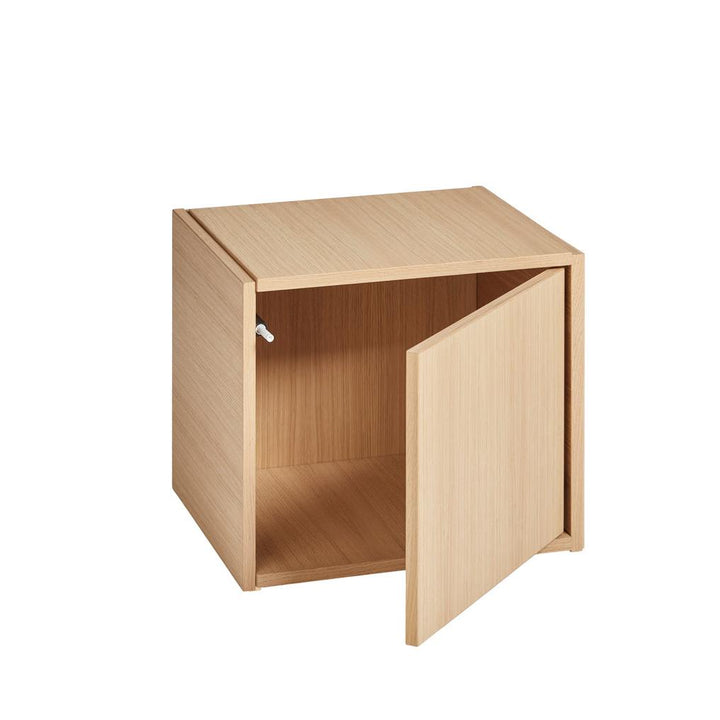 Bricks Cubes - Woud - Shelving - Door Right - Oak - HORNE