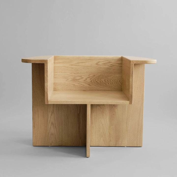 Brutus Lounge Chair - 101 Copenhagen Chairs - Natural Oak - HORNE