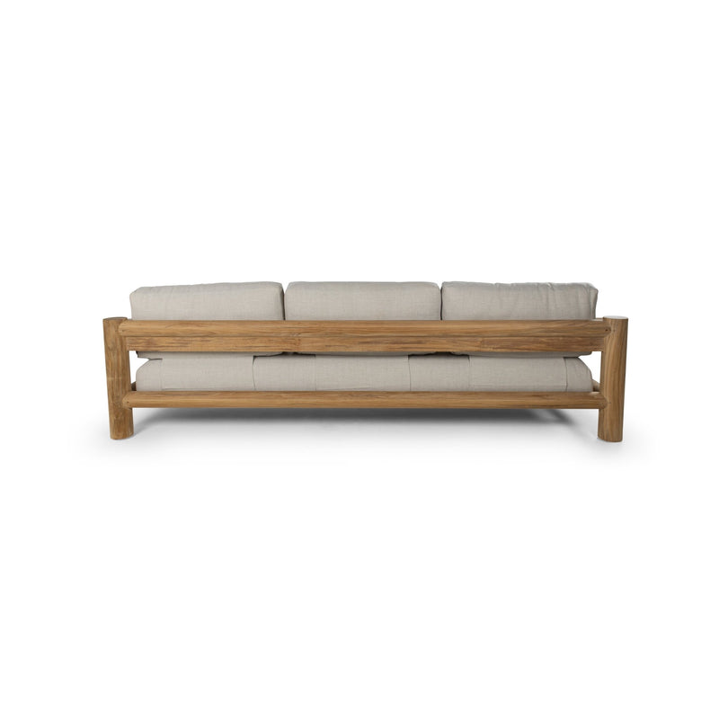 Camogli Sofa - BETACO Sofas - 3-Seater Sofa / Teak / Flax Vintage - HORNE