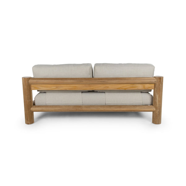 Camogli Sofa - BETACO Sofas - 3-Seater Sofa / Teak / Flax Vintage - HORNE
