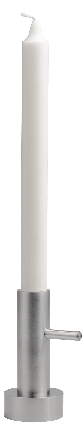Candleholder 1 - Fritz Hansen Candle Holders - Stainless Steel - HORNE