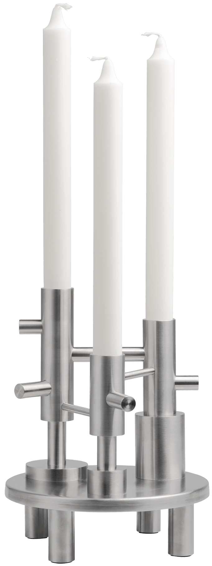 Candleholder Large - Fritz Hansen Candle Holders - Stainless Steel - HORNE