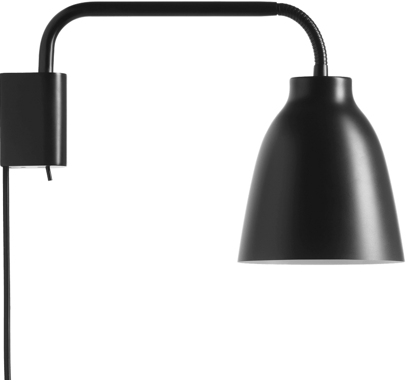 Caravaggio Read Wall Lamp - Fritz Hansen Table + Task - Grey - HORNE