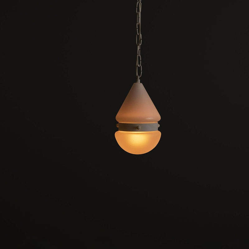 Cardinal Hemisphere Pendant Small - Workstead - Ceiling Lights - Matte Black Enamel - 24
