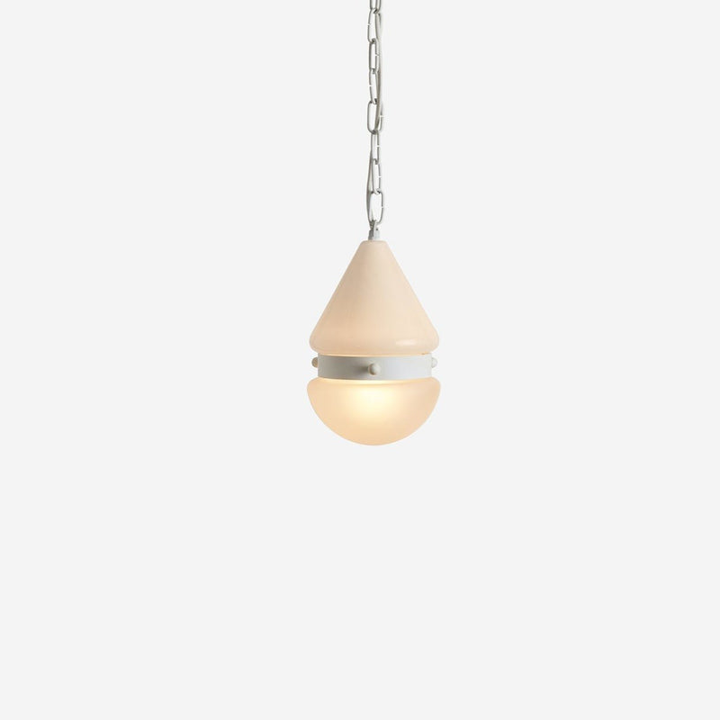 Cardinal Hemisphere Pendant Small - Workstead - Ceiling Lights - Matte Black Enamel - 24