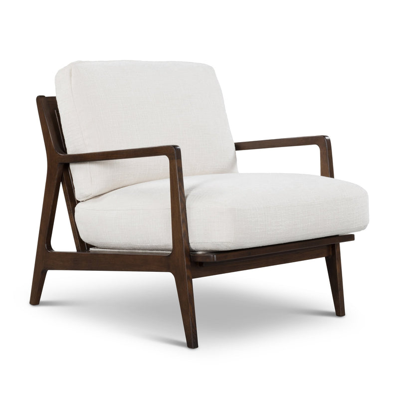 Carmelo Upholstered Accent Chair - Urbia Sofas - Oak - Black - HORNE