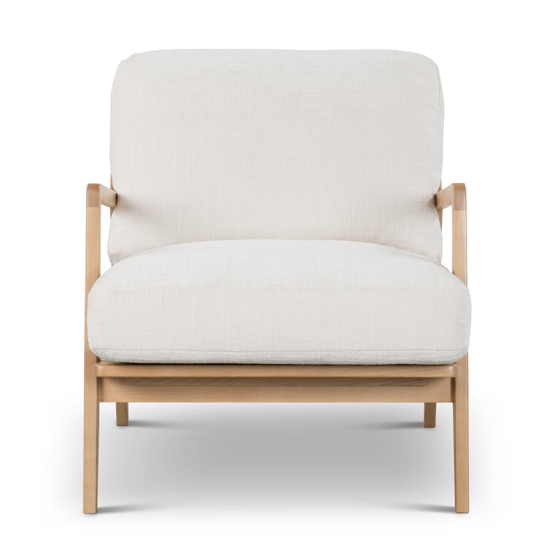 Carmelo Upholstered Accent Chair - Urbia Sofas - Oak - Black - HORNE