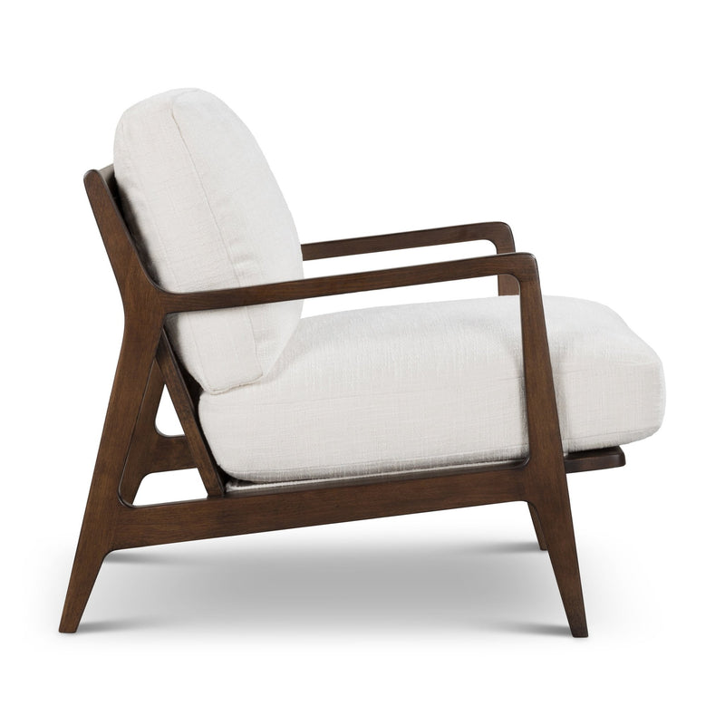 Carmelo Upholstered Accent Chair - Urbia Sofas - Oak - Black - HORNE