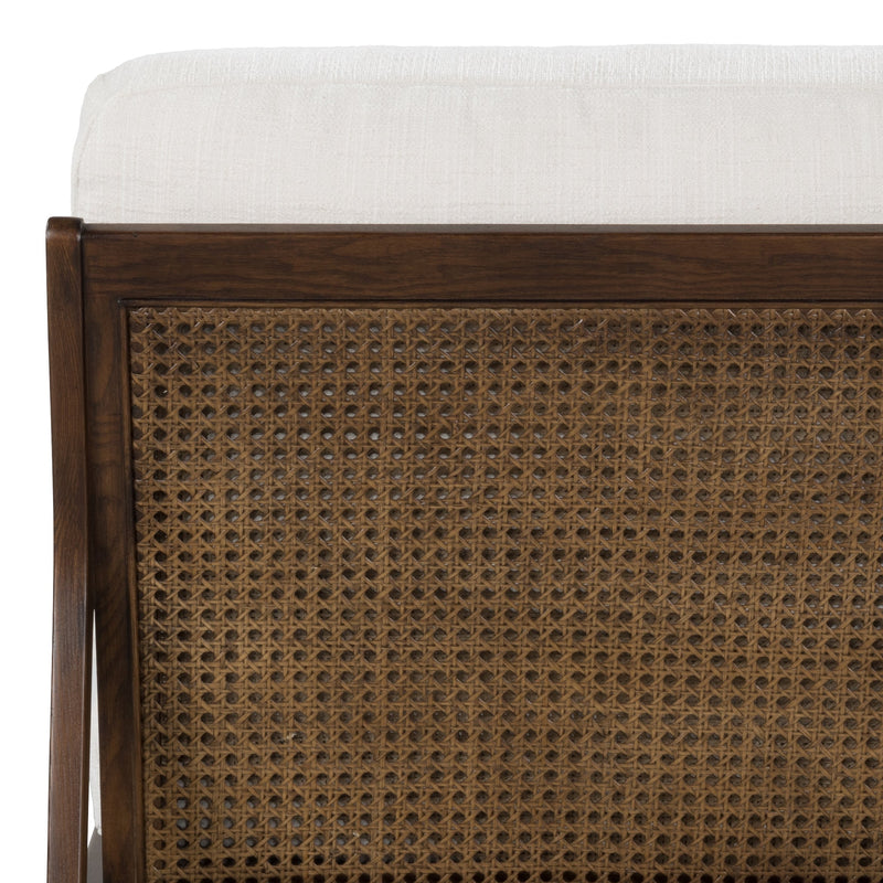 Carmelo Upholstered Accent Chair - Urbia Sofas - Oak - Black - HORNE