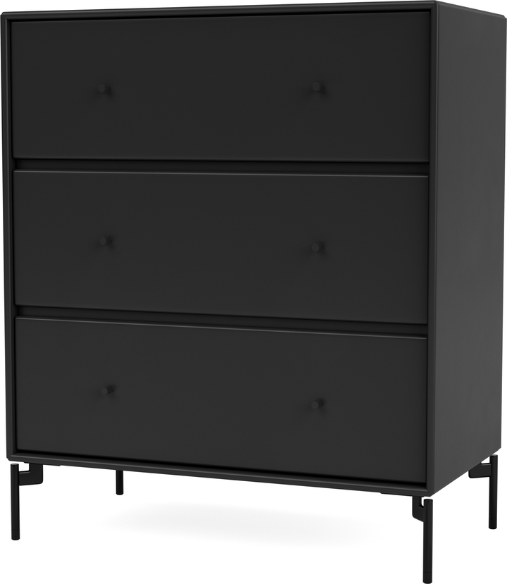 Carry Dresser - With Legs - Montana - Dressers - Black - Black - HORNE