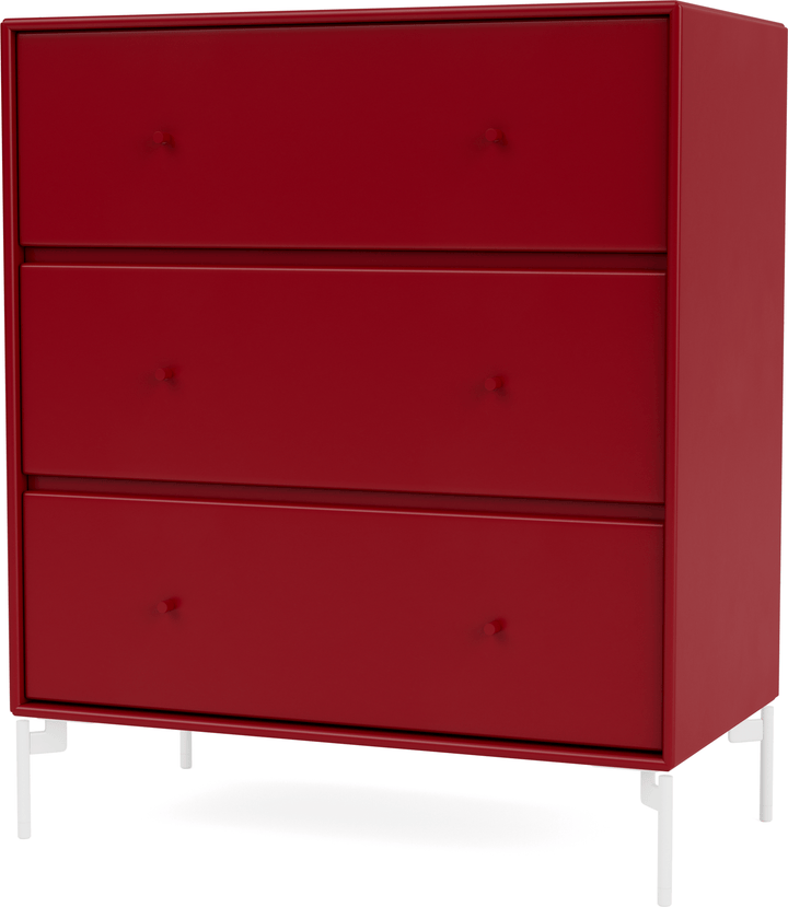 Carry Dresser - With Legs - Montana - Dressers - Beetroot - Snow - HORNE