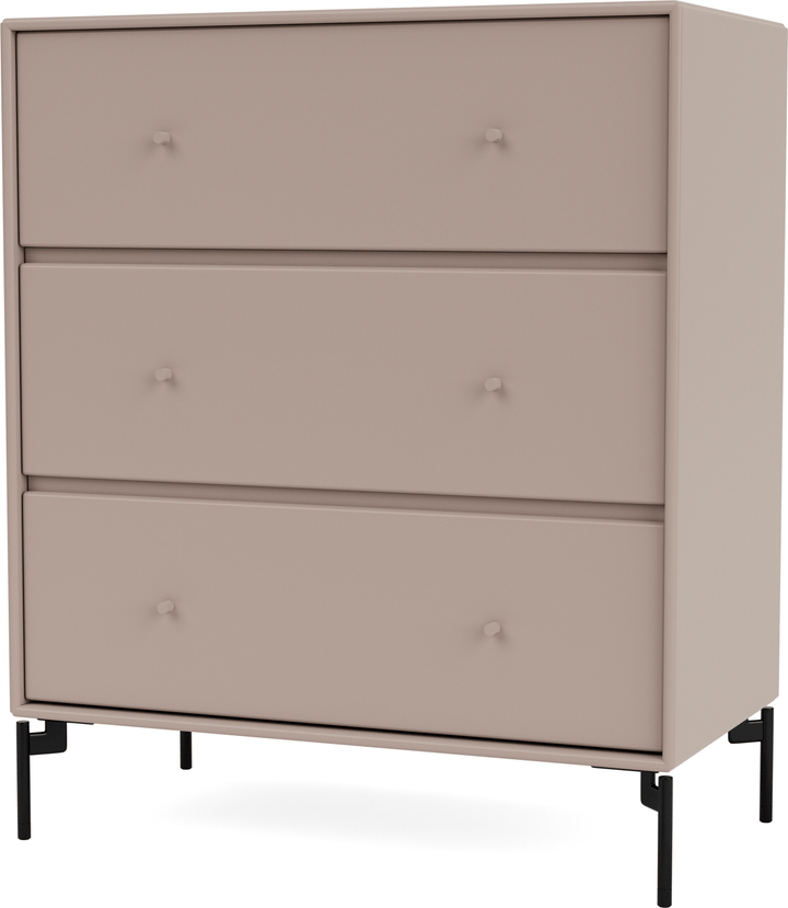 Carry Dresser - With Legs - Montana - Dressers - Mushroom - Black - HORNE