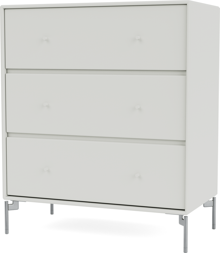 Carry Dresser - With Legs - Montana - Dressers - Nordic - Matte Chrome - HORNE