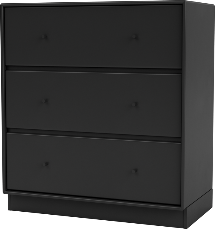 Carry Dresser - With Plinth Base - Montana - Dressers - Black - 2.7" - HORNE