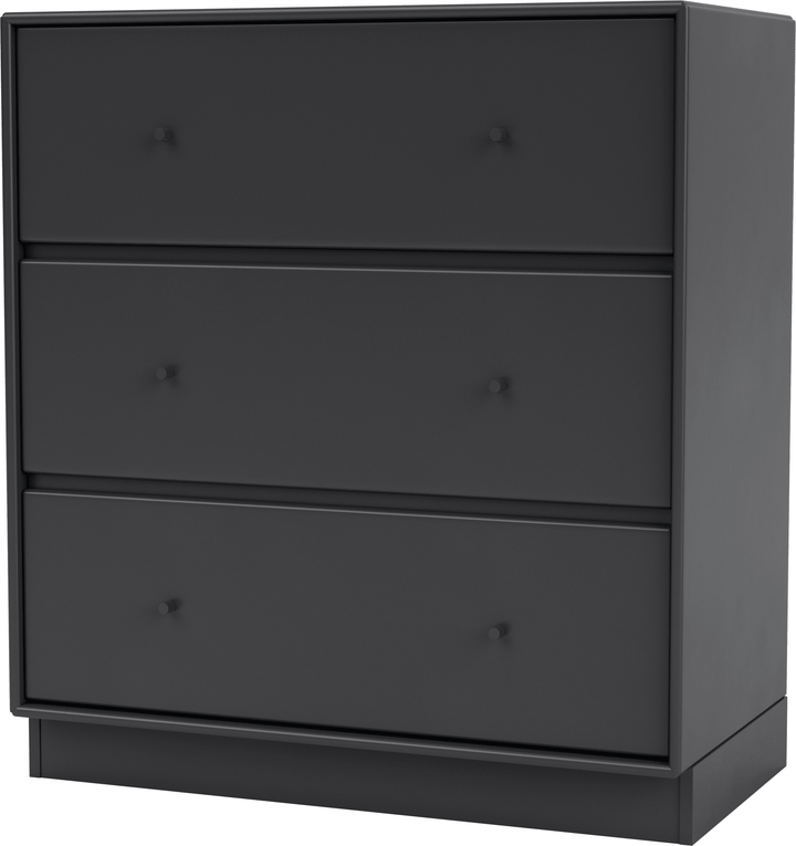 Carry Dresser - With Plinth Base - Montana - Dressers - Anthracite - 2.7" - HORNE