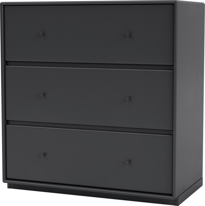 Carry Dresser - With Plinth Base - Montana - Dressers - Anthracite - 1.2" - HORNE