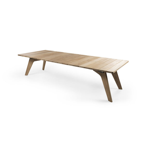 Catania Low Dining Table - BETACO Tables + Desks - 110.2" / Teak - HORNE