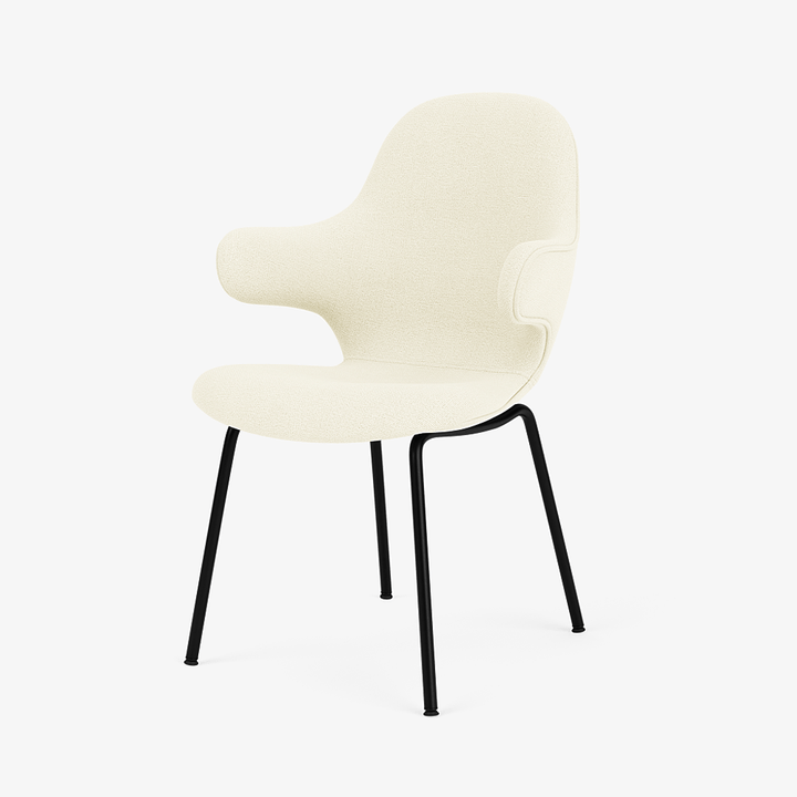 Catch Armchair - Black Tube Base - &Tradition Chairs - Hallingdal 65 0100 - HORNE