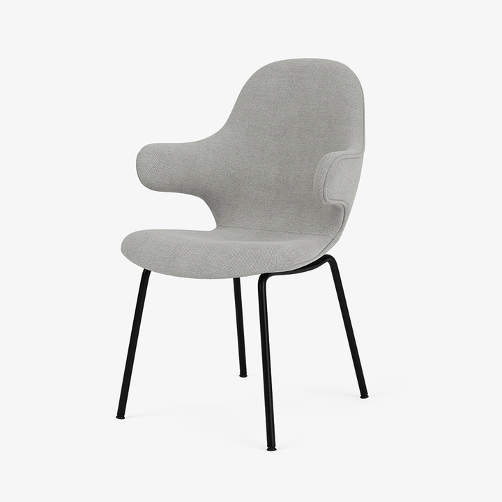 Catch Armchair - Black Tube Base - &Tradition Chairs - Fiord 0151 - HORNE