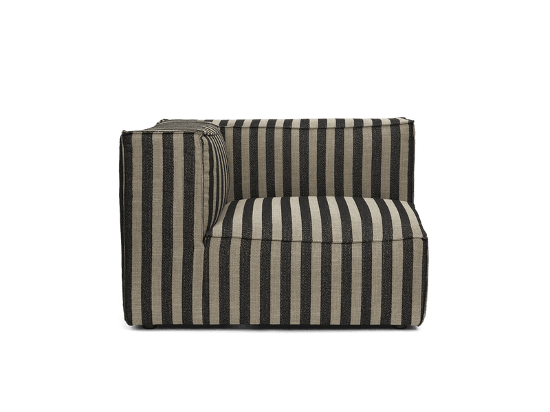 Catena Sofa Armrest Left - S400 - Ferm Living Sofas - Rich Linen - Natural - HORNE
