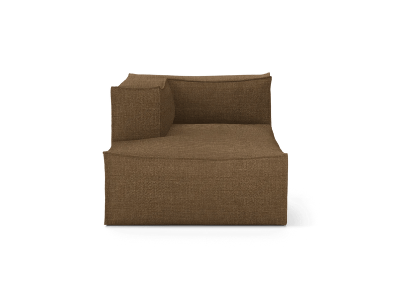 Catena Sofa Chaise Longue Right - S601 - Ferm Living Sofas - Cotton Linen - Natural - HORNE