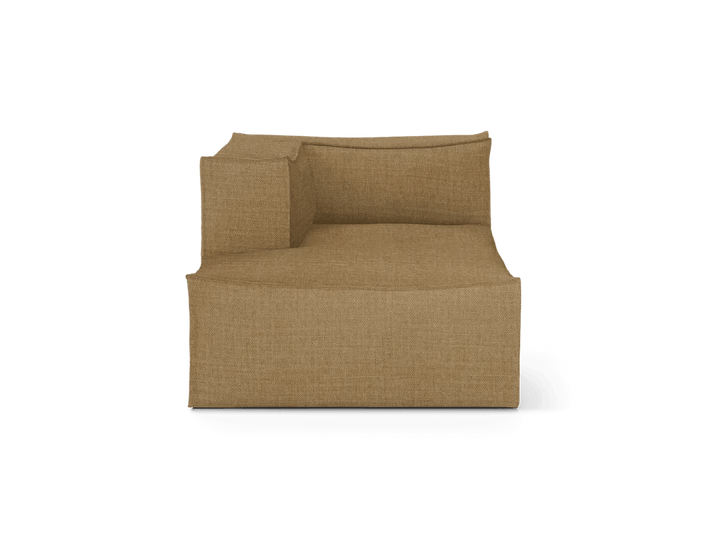 Catena Sofa Chaise Longue Left - S600 - Ferm Living Sofas - Wool Bouclé - Sugar Kelp - HORNE