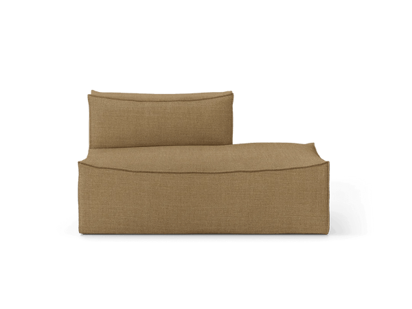 Catena Sofa Open End Right - S301 - Ferm Living Sofas - Wool Bouclé - Sugar Kelp - HORNE