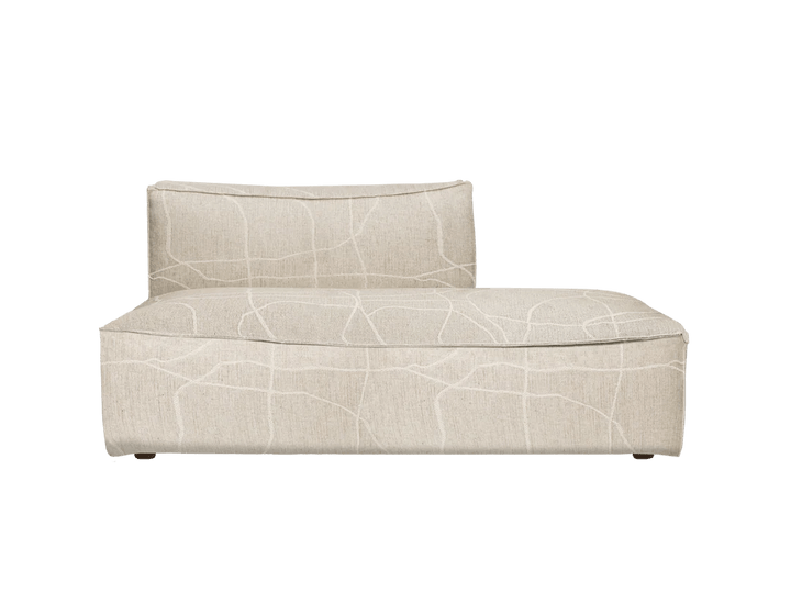 Catena Sofa Open End Right - S301 - Ferm Living Sofas - Can Lis - Sand/Off - White - HORNE