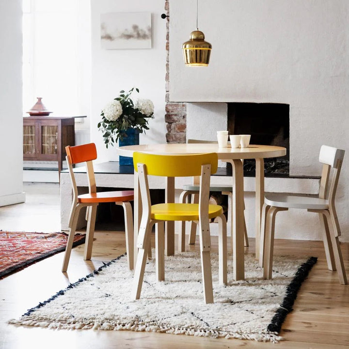 Chair 69 by Alvar Aalto - Artek Chairs - Black - HORNE