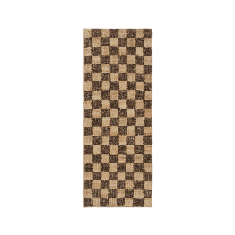 Ferm Living Check Wool Jute Runner