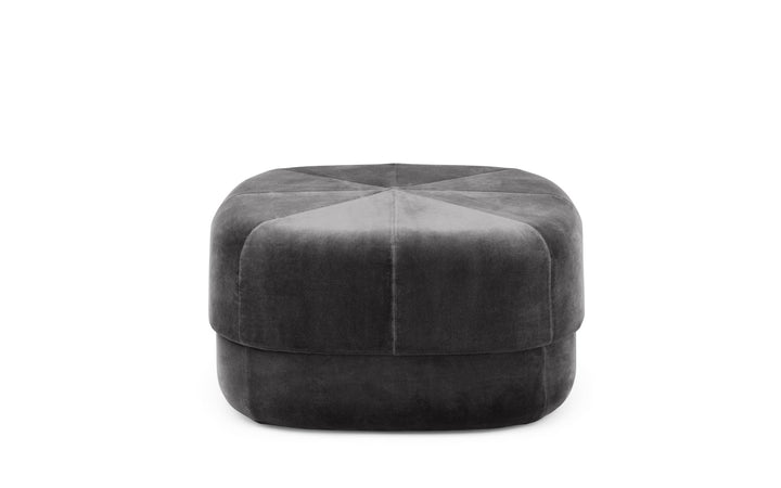 Circus Velour Pouf - Normann Copenhagen Poufs & Stools - Circus Velour Pouf Large - Grey - HORNE