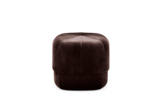 Circus Velour Pouf - Normann Copenhagen Poufs & Stools - Circus Velour Pouf Small - Coffee - HORNE