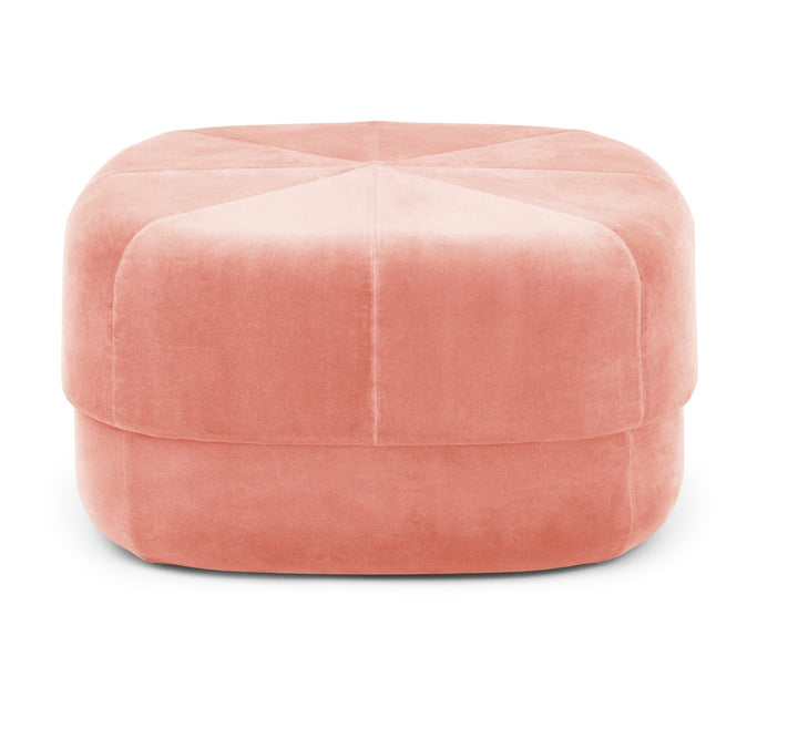 Circus Velour Pouf - Normann Copenhagen Poufs & Stools - Circus Velour Pouf Large - Blush - HORNE