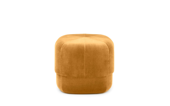 Circus Velour Pouf - Normann Copenhagen Poufs & Stools - Circus Velour Pouf Small - Yellow - HORNE